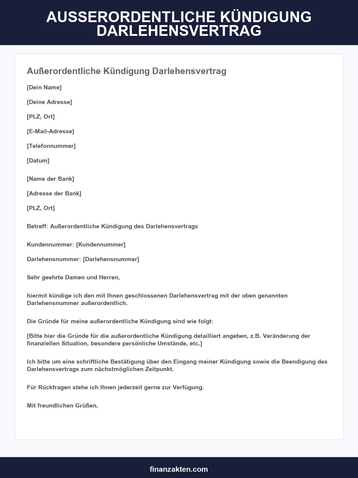 Musterbrief Auszahlung Guthaben